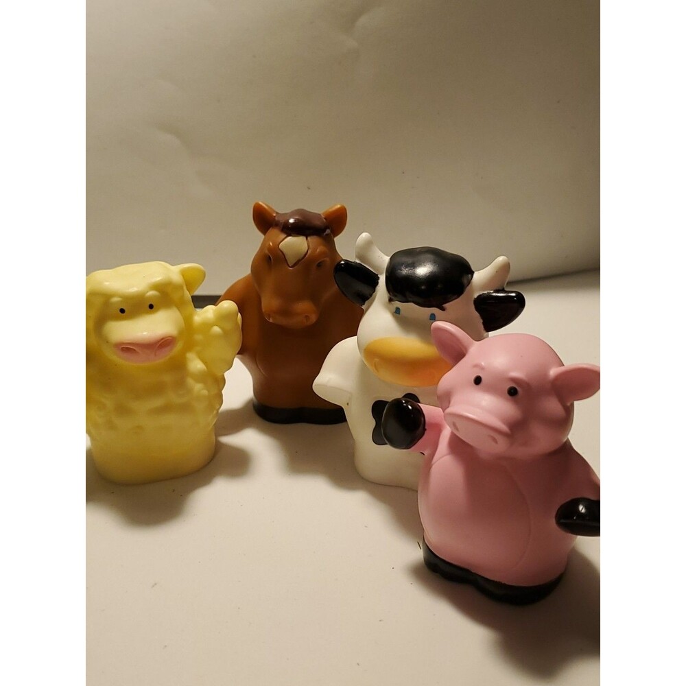 Tomy Ertl John Deere Farm‎ Animals - Set Of 4 - Sheep/Horse/Pig/Cow - Preschool